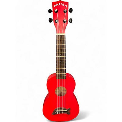 Used Makala MKA-SD Candy Apple Red Ukulele