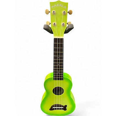 Used Makala MKSD GREEN BURST Ukulele