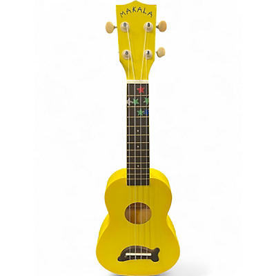 Used Makala MKSDYL Yellow Ukulele