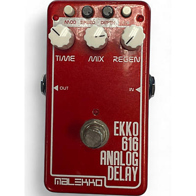 Malekko Heavy Industry Used Malekko Heavy Industry Ekko 616 MKII Dark Analog Delay Effect Pedal