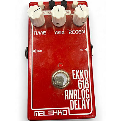 Used Malekko Heavy Industry Ekko 616 MKII Dark Analog Delay Effect Pedal