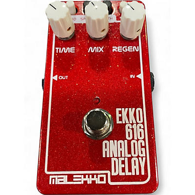 Used Malekko Heavy Industry Ekko 616 MKII Dark Analog Delay Effect Pedal