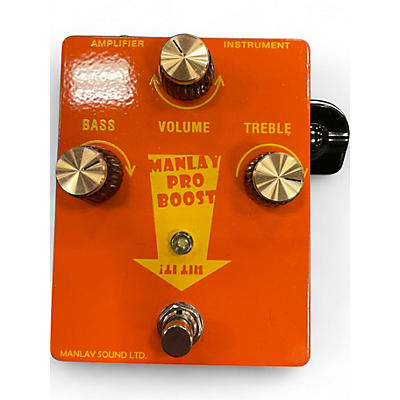 Used Manlay Sound  Pro Boost Effect Pedal