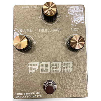 Used Manlay Sound Tone Bender MKIII Effect Pedal