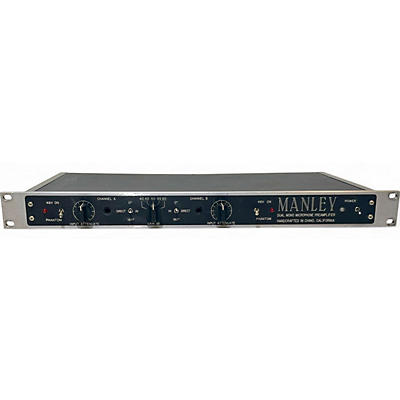 Manley Used Manley Manley Labs Dual Mono Mic Pre {stereo} Microphone Preamp