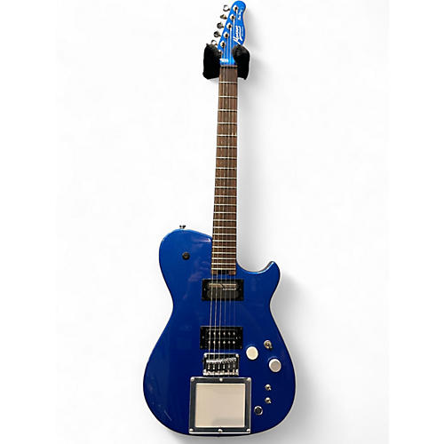 Used Manson Guitars MBM-2 BBE Matt Bellamy Sustainiac and XY MIDI Pad Metallic Bluebell Solid Body Electric Guitar Metallic Bluebell