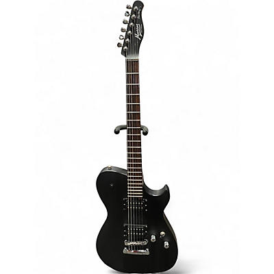 Used Manson Guitars META SERIES MBM-1 Satin Black Solid Body Electric Guitar