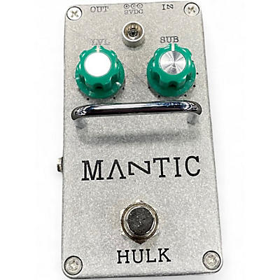 Used Mantic Hulk Bass Effect Pedal