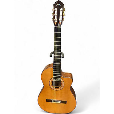 Used Manuel Rodriguez CUTAWAY B2179 Natural Classical Acoustic Electric Guitar