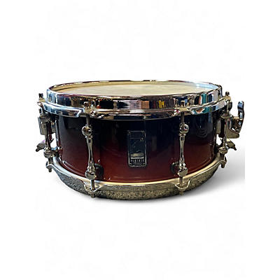 Used Mapex 12X5 Black Panther Phantom Snare Crimson Red Burst Drum