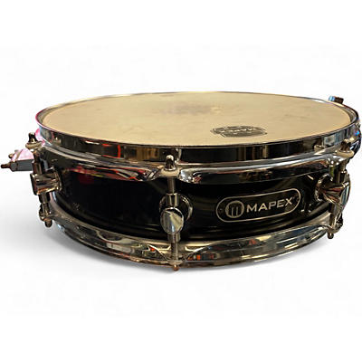 Used Mapex 13X3.5 SEMP3350DK Poplar Piccolo Snare Black Drum