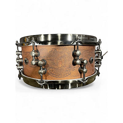 Used Mapex 13X6.5 Black Panther Warbird Natural Drum
