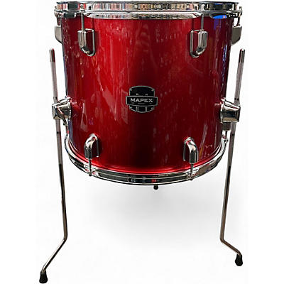 Used Mapex 14X12 COMET RED SPARKLE Drum