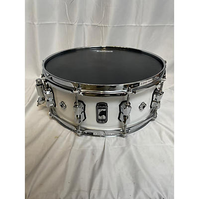 Mapex Used Mapex 14X5  Black Panther Venom Snare Drum Alpine White