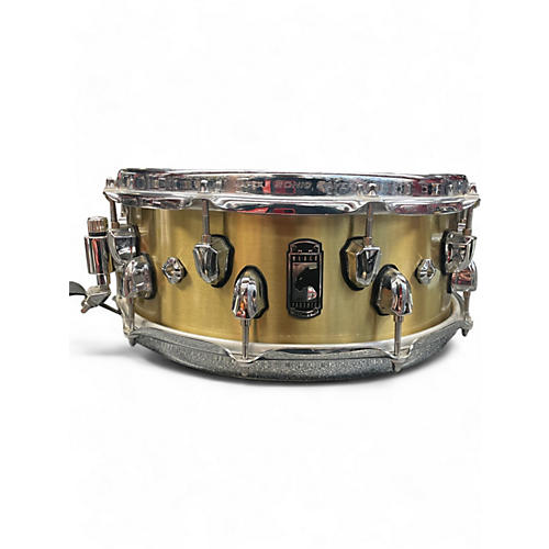 Mapex Used Mapex 14X5.5 Black Panther Metallion Brushed Brass Drum Brushed Brass 211