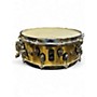 Used Mapex 14X5.5 Black Panther Metallion Snare Gold Drum Gold 211