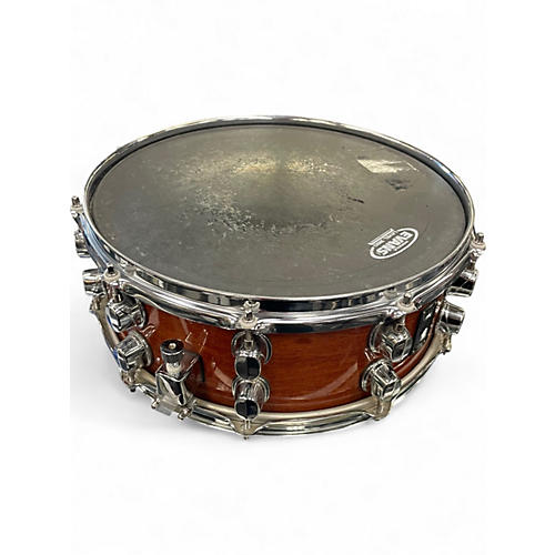 Used Mapex 14X5.5 Black Panther Premium Snare Cherry Drum Cherry 211