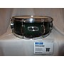 Used Mapex Used Mapex 14X5.5 Meridian Snare Drum Emerald Green Emerald Green 211