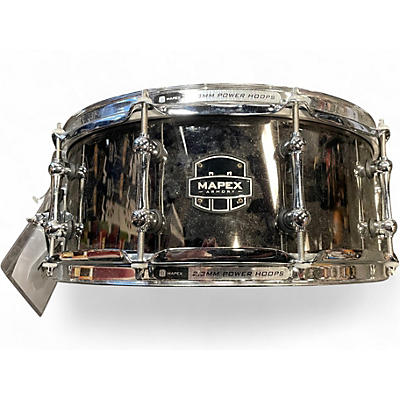 Used Mapex 14X5.5 TOMAHAWK Black Chrome Drum