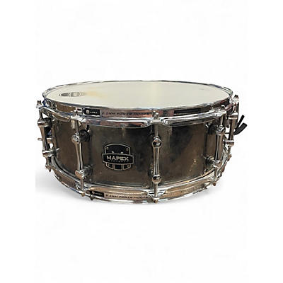 Used Mapex 14X5.5 Tomahawk Steel Snare Steel Drum