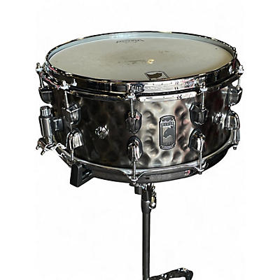 Used Mapex 14X6.5 Black Panther Persuader  Antique Nickel Drum