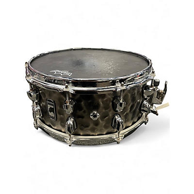 Used Mapex 14X6.5 Black Panther Persuader Antique Nickle Plated  Drum