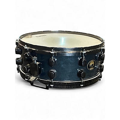 Used Mapex 14X6.5 Black Panther Premium Snare Dark Green Drum