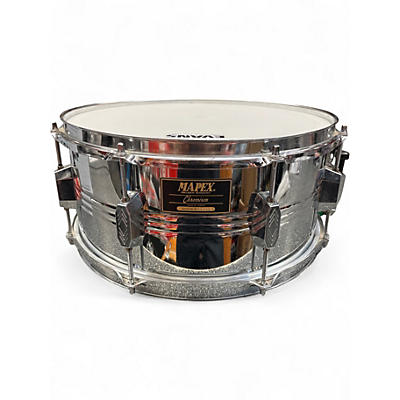 Used Mapex 14X6.5 Chromium Snare Chrome Drum