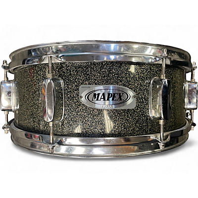 Used Mapex 14in 14x5.5" Snare Gold Sparkle Drum