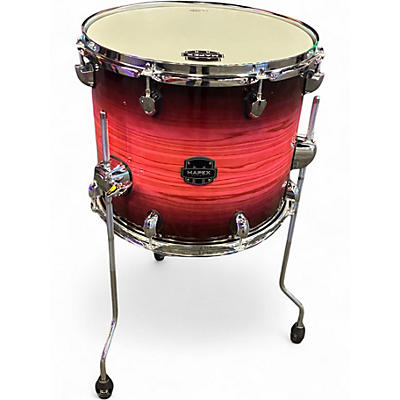 Used Mapex 14in ARMORY FLOOR TOM TANZANITE BURST Drum