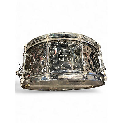 Used Mapex 14in Armory Snare Black Chrome Drum