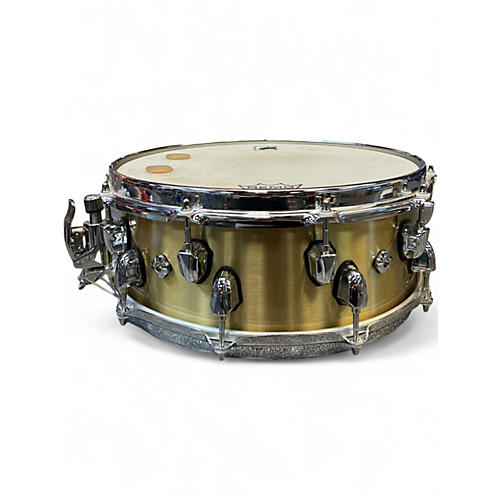 Used Mapex 14in BLACK PANTHER METALLION Gold Drum Gold 33