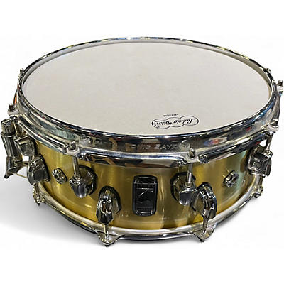 Used Mapex 14in Black Panther Metallion Metallic Gold Drum