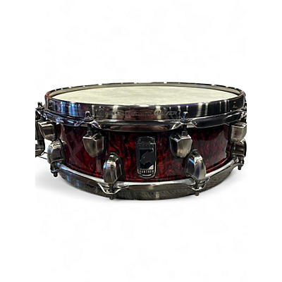 Used Mapex 14in Black Panther Versatus Russ Miller SIgnature Cherry Burl Drum