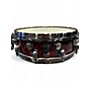 Used Mapex 14in Black Panther Versatus Russ Miller SIgnature Cherry Burl Drum Cherry Burl 33