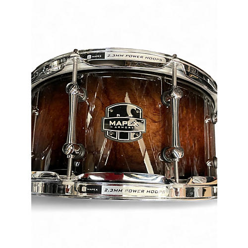 Used Mapex 14in EXTERMINATOR SNARE Walnut Drum Walnut 33