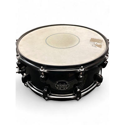 Used Mapex 14in MPX MAPLE POPLAR Transparent midnight black Drum