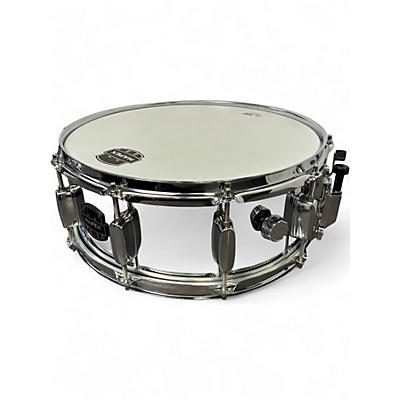 Used Mapex 14in STEEL SHELL SNARE Chrome Drum