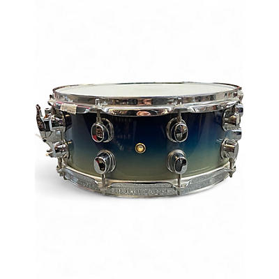 Used Mapex 14in Saturn PRO Snare BLUE FADE Drum