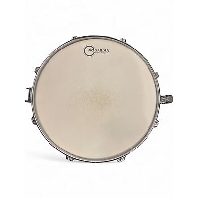 Used Mapex 14in Steel Shell Piccolo Snare Drum Chrome Silver Drum