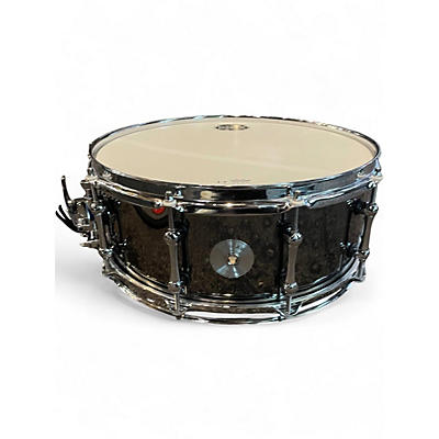Used Mapex 14in TOMAHAWK SNARE 14X5.5 BLACK NICKEL Drum