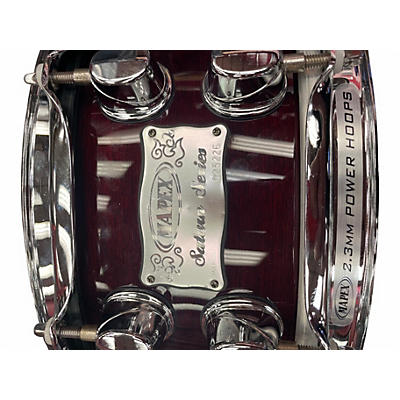 Used Mapex 14in saturn series snare red Drum