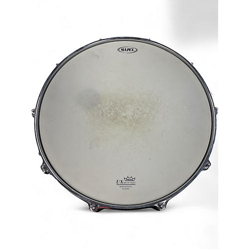 Used Mapex 14in steel piccolo snare drum Chrome Drum Chrome 33