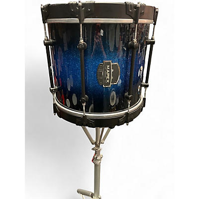Used Mapex 16X13 Quantum Snare Blue Ripple Drum