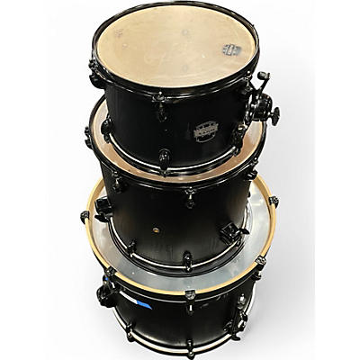 Used Mapex 3 Piece MARS Black Drum Kit