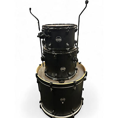 Used Mapex 3 Piece Mars Black Drum Kit
