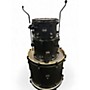 Used Mapex 3 Piece Mars Black Drum Kit Black