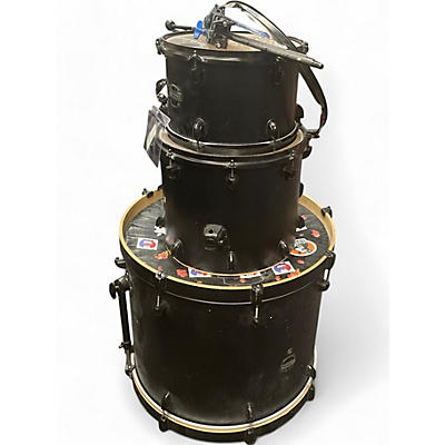 Used Mapex 3 Piece Mars Crossover Black Drum Kit