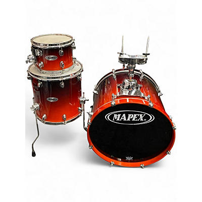 Used Mapex 3 Piece PRODIGY 3 PIECE Orange Drum Kit