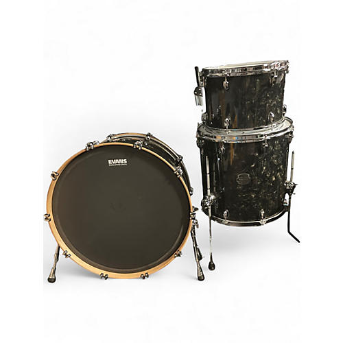 Used Mapex 3 Piece SATURN V EVOLUTION TOUR 3 PIECE Custom Graphic Drum Kit Custom Graphic
